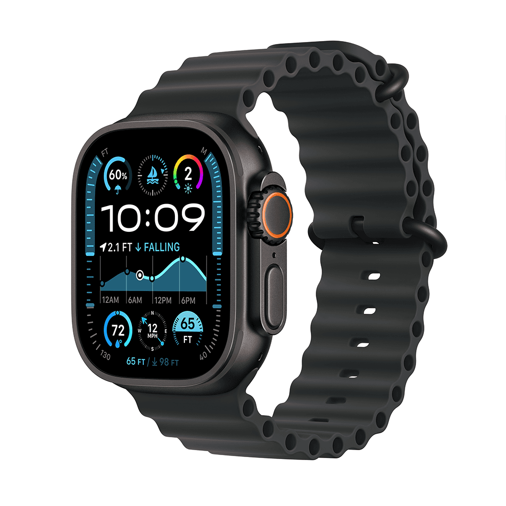 Apple Watch Ultra 49mm Ocean band-Black
