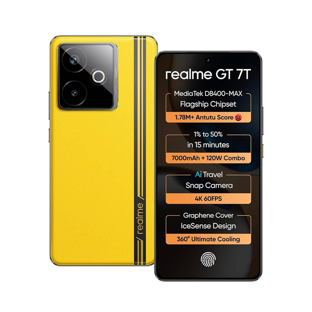 Realme GT 7T 12GB/256GB Racing Yellow