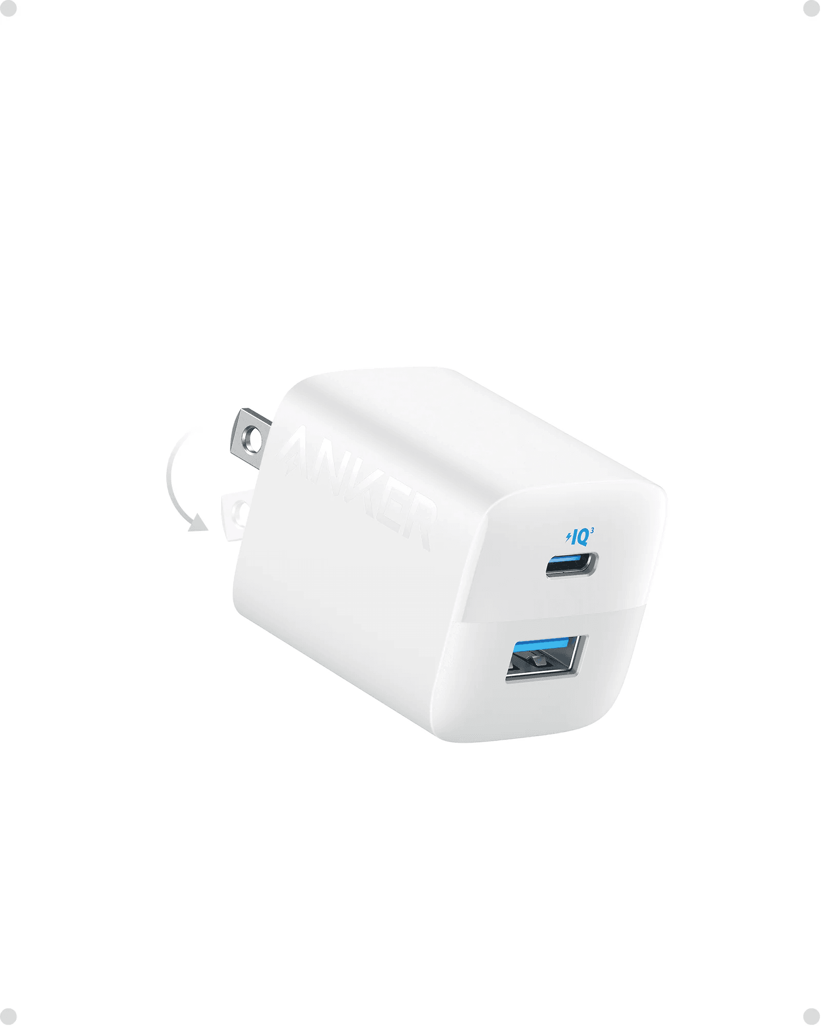 Anker 323 Charger (33W) White