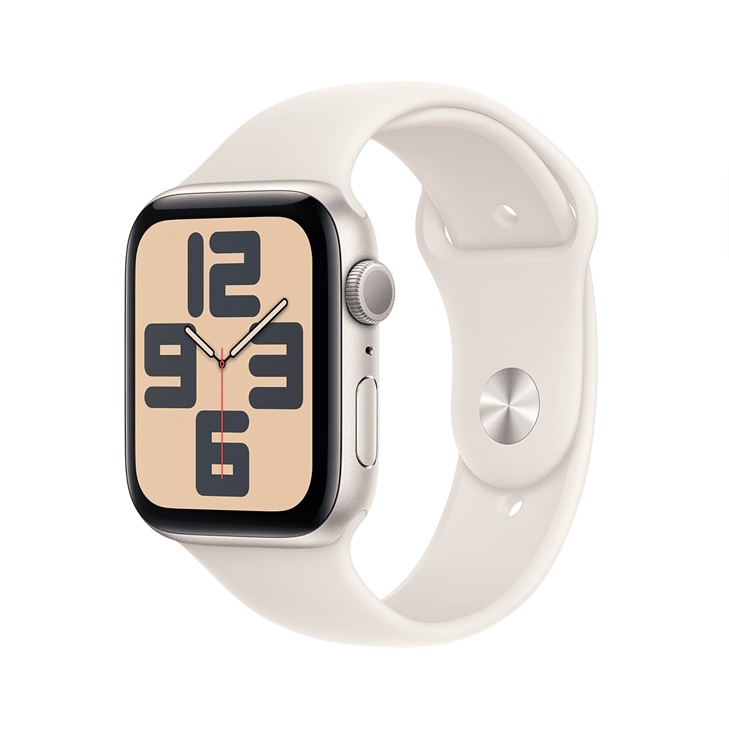 Apple Watch Series SE Starlight Aluminum Starlight Sport Band-44mm