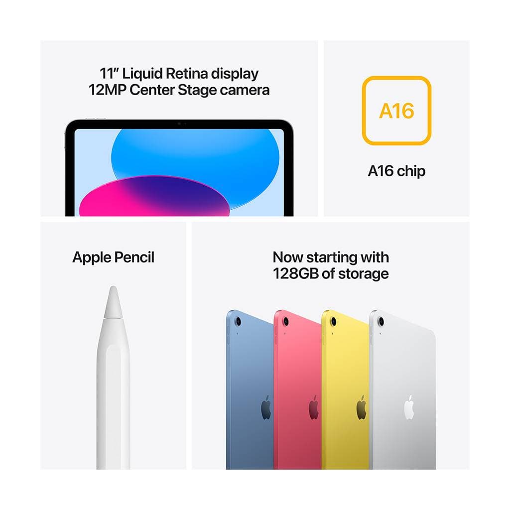 iPad A16 11-inch Wi-Fi Only 256GB Pink